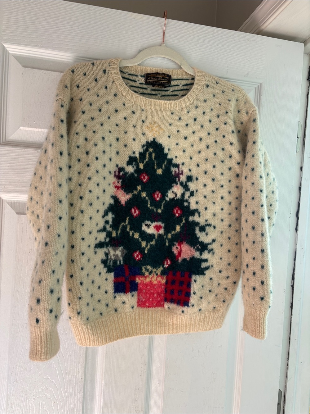 Vintage Eddie Bauer 100% wool sweater